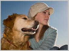 Golden Retriever Lifespan - Aging dog